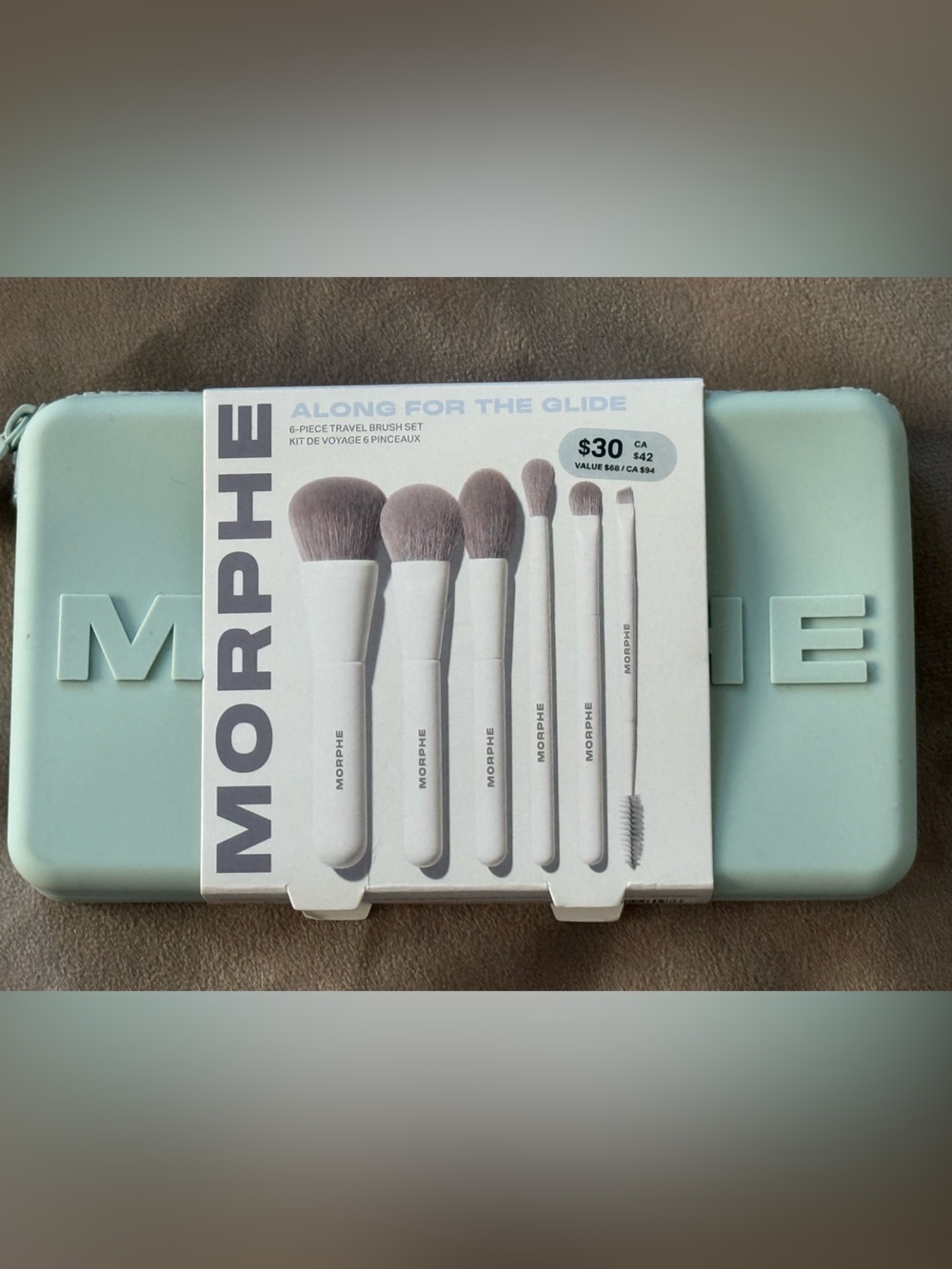 NWT - Morphe Along for the Ride 6-Piece Travel Brush Set